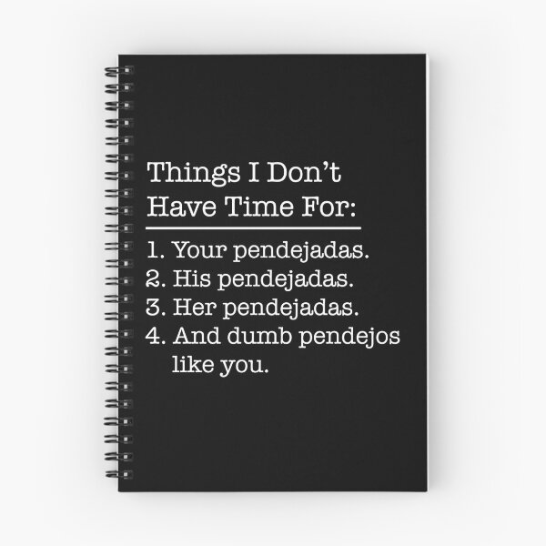 Item preview, Things I Don't Have Time For designed and sold by CrudoMerch.