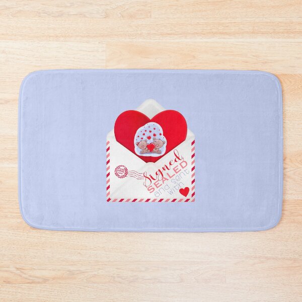 Item preview, Signed, Sealed and Sent With (Heart) Love (on Lt. purple) designed and sold by PawsitiveMum.