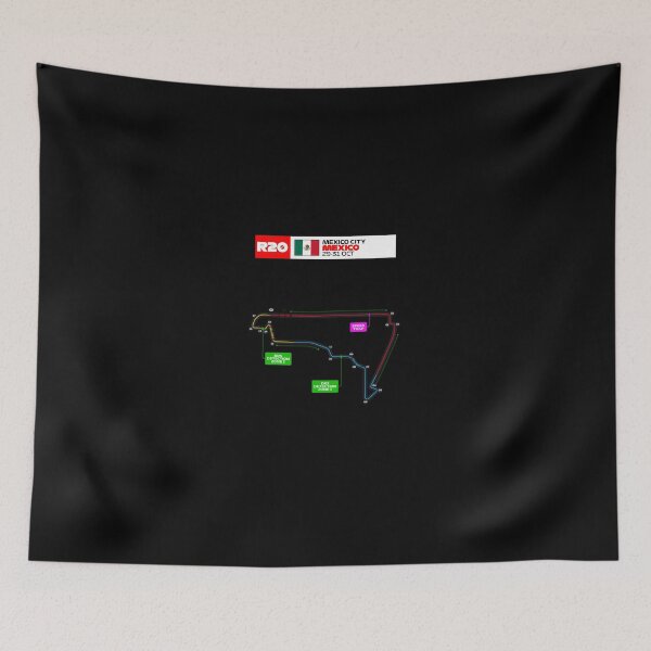 Item preview, Mexico City Grand Prix Calendar Formula Race Car Circuit Name 2021 designed and sold by OnlyPrint20.