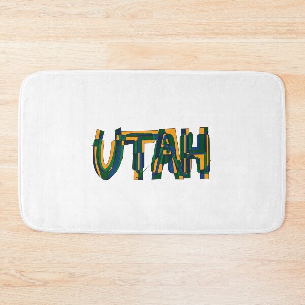 Item preview, Blue, Green, and Yellow Utah Word Doodle designed and sold by klaireep.