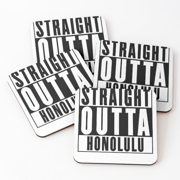 Item preview, Straight Outta Honolulu designed and sold by RandomStuffShop.