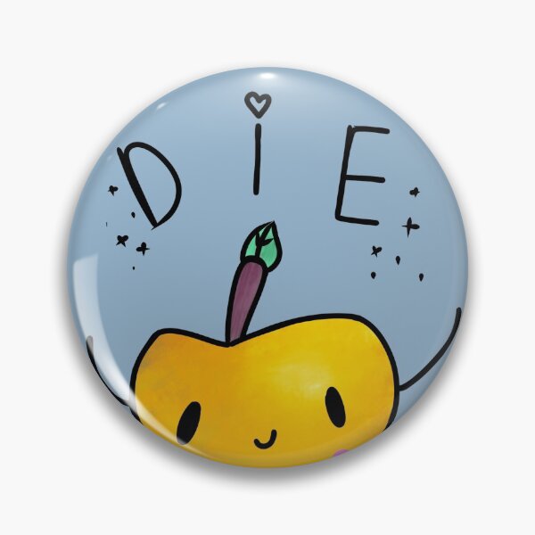 Item preview, Yellow Junimo Apple Die designed and sold by deerio.