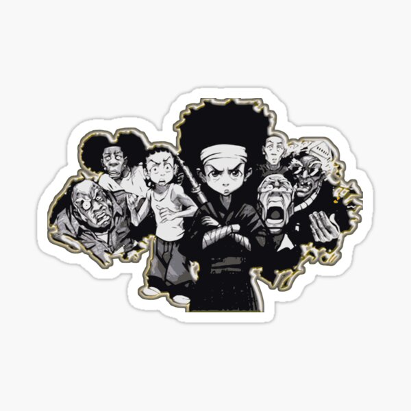 The Boondocks The Whole Gang Sticker