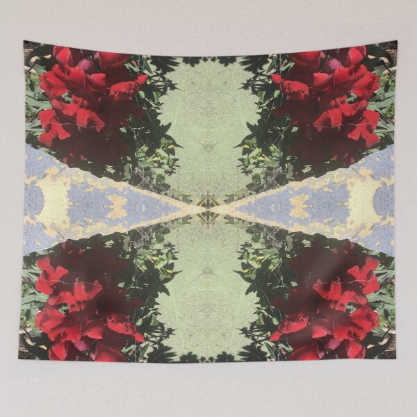 Item preview, Stunning Scarlet Foxgloves of Murray St, WEHO designed and sold by RoseAromas.