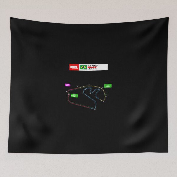 Item preview, Sao Paulo Grand Prix Calendar Formula Race Car Circuit Name 2021 designed and sold by OnlyPrint20.