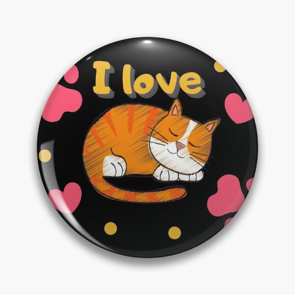 Item preview, I love cat - kitty - cute - funny - animal - cat mom - cat lover designed and sold by SoftMax.
