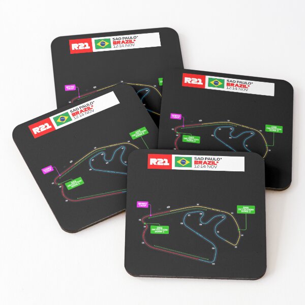 Item preview, Sao Paulo Grand Prix Calendar Formula Race Car Circuit Name 2021 designed and sold by OnlyPrint20.