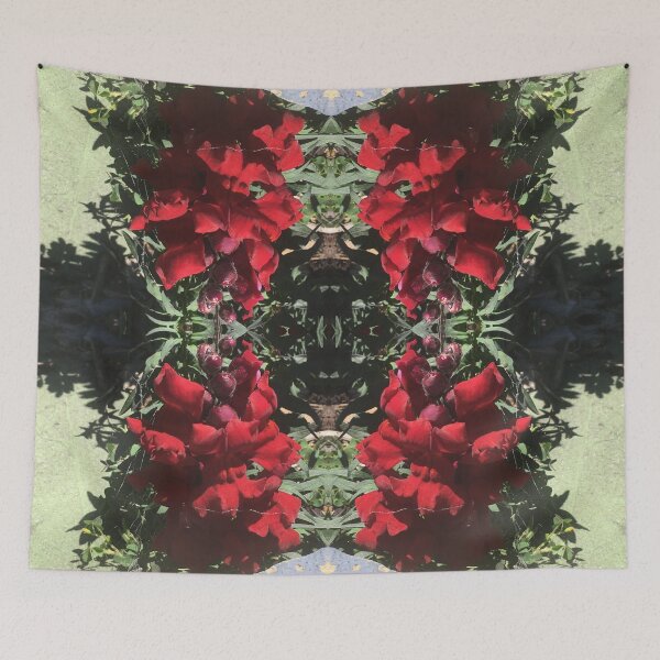 Item preview, Stunning Scarlet Foxgloves of Murray St, WEHO designed and sold by RoseAromas.