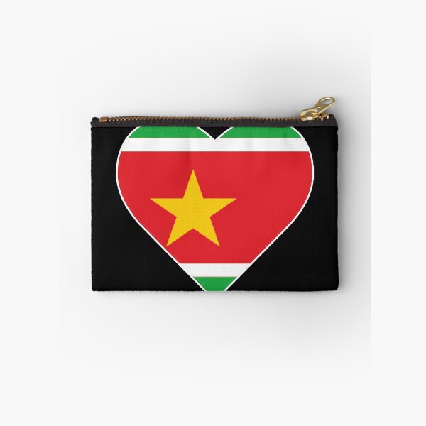 Item preview, Guadeloupe flag color heart designed and sold by West indian touch.