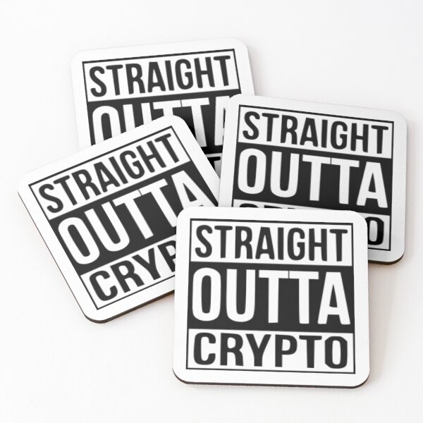 Item preview, Straight Outta Crypto designed and sold by SiddharthaMoon.