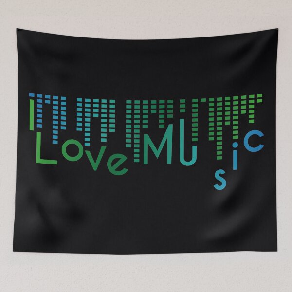 Item preview, I Love music designed and sold by Dinsigne.