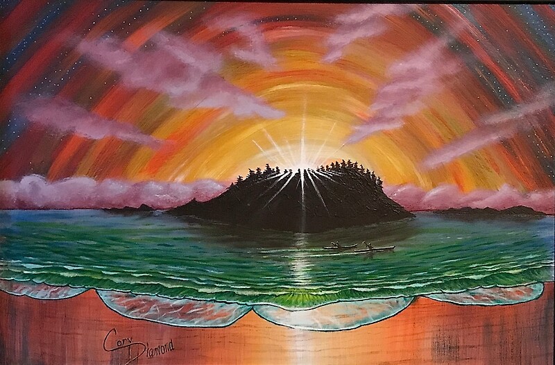 "Tofino Driveby" by corydiamond Redbubble