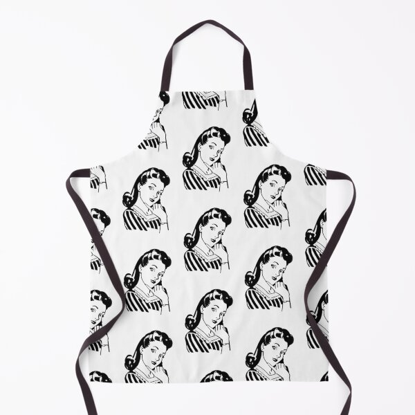 Item preview, Retro Pin-up Pop Art Lady designed and sold by SockSandwich.