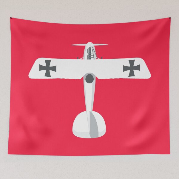 Item preview, WWI German D.V Aircraft - Crimson designed and sold by VoodooCircus.