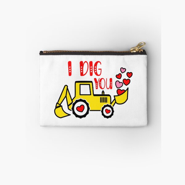 Item preview, I Dig You Valentines Day Love Hearts and Digger, Sticker T-Shirt Laptop Water Bottle designed and sold by StickerArtwork.
