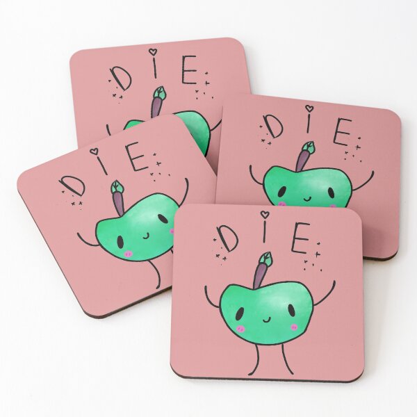 Item preview, Green Junimo Apple Die designed and sold by deerio.
