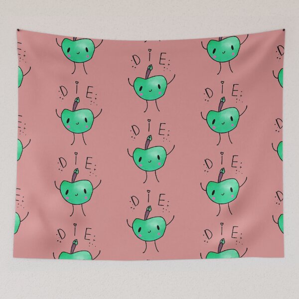 Item preview, Green Junimo Apple Die designed and sold by deerio.