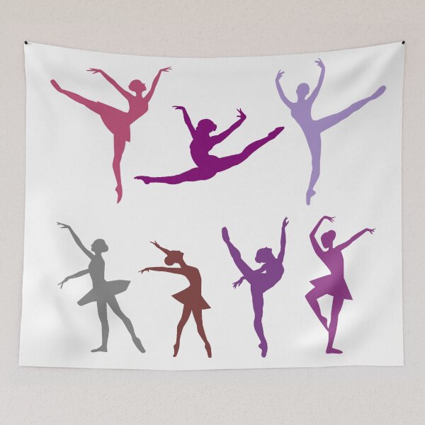 Item preview, Ballerina silhouettes - ballet designed and sold by vicobu.