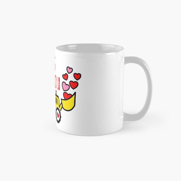 Item preview, I Dig You Valentines Day Love Hearts and Digger, Sticker T-Shirt Laptop Water Bottle designed and sold by StickerArtwork.