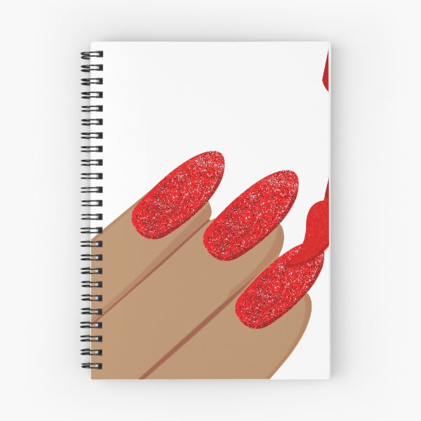 Item preview, Red Glitter Nails Emoji designed and sold by rhicha.