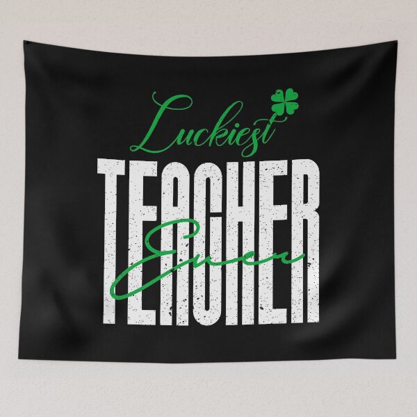 Item preview, Luckiest Teacher Ever Gift St Patrick's Day designed and sold by Dr.YesOrNo.