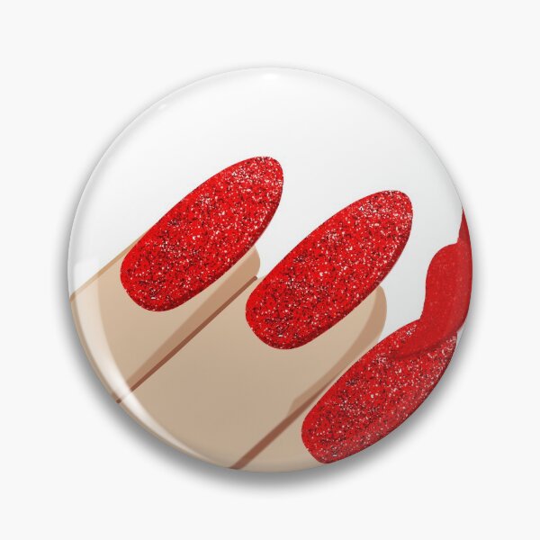 Item preview, Copy of Red Glitter Nails Emoji designed and sold by rhicha.