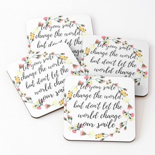 Item preview, let your smile change the world designed and sold by JocelynCrafts.