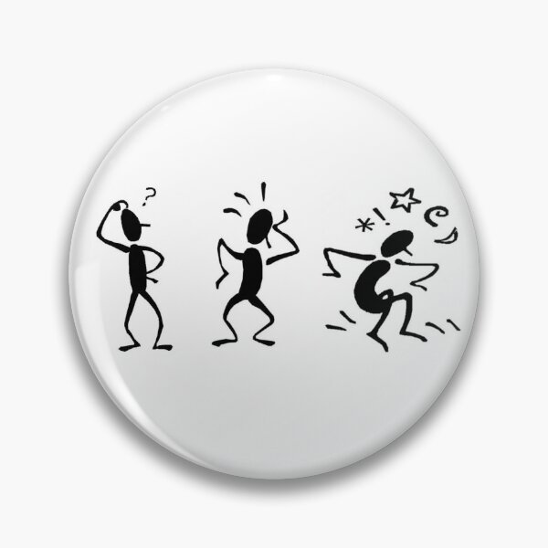 Item preview, Thinking Stick Figures  designed and sold by SockSandwich.