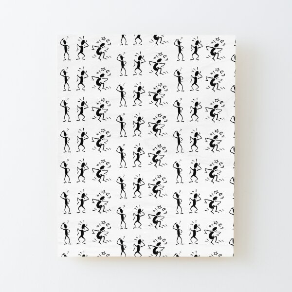 Feral Stick Figures Art Board Print for Sale by radioactiveoli