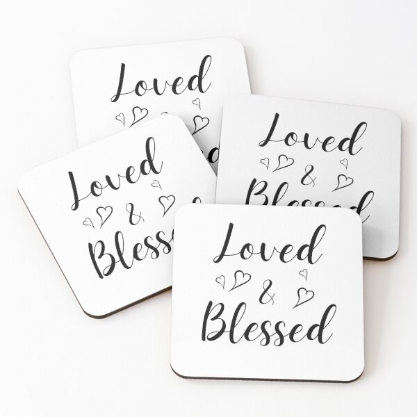 Item preview, Loved and blessed designed and sold by InkTeeArt.