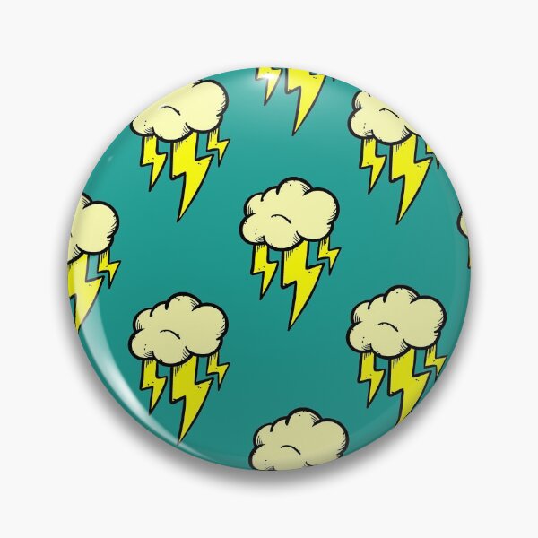 Item preview, Retro Thundercloud Repeated Pattern Design  designed and sold by RobbieTaylor.