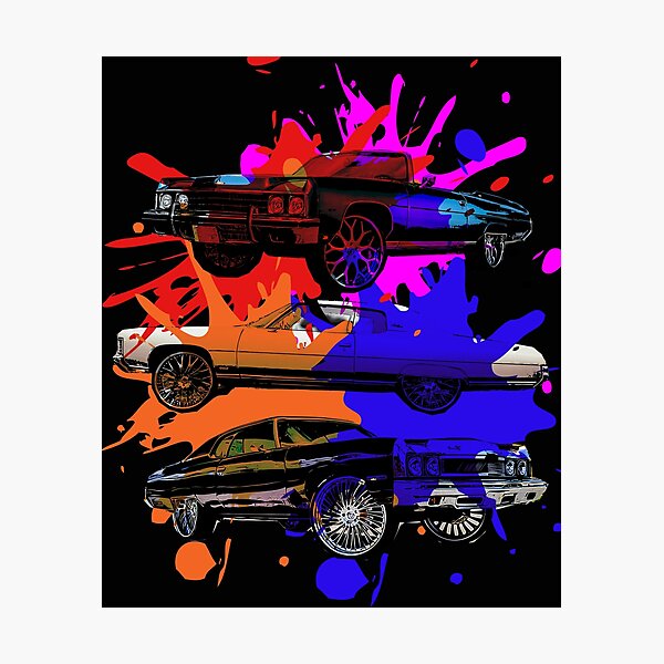 Item preview, Classic Old School Donk Caprice Impala Drop Top Chrome Custom Drip Cars designed and sold by Puffy71.