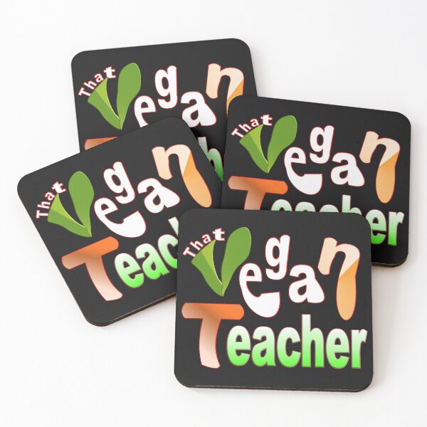 Item preview, THAT FUNNY AND SPORTY VEGAN TEACHER designed and sold by Ralek.