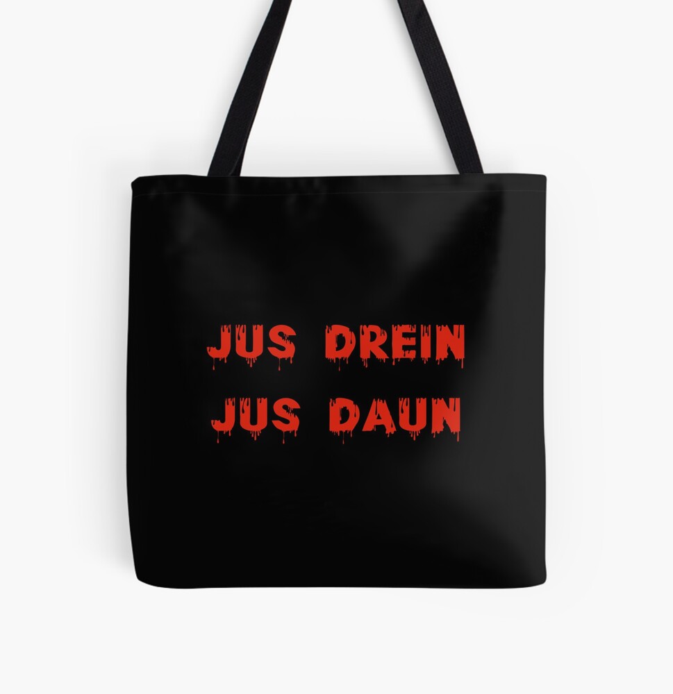 Blood Must Have Blood Trigedasleng Red Tote Bag For Sale By Coradoodles Redbubble