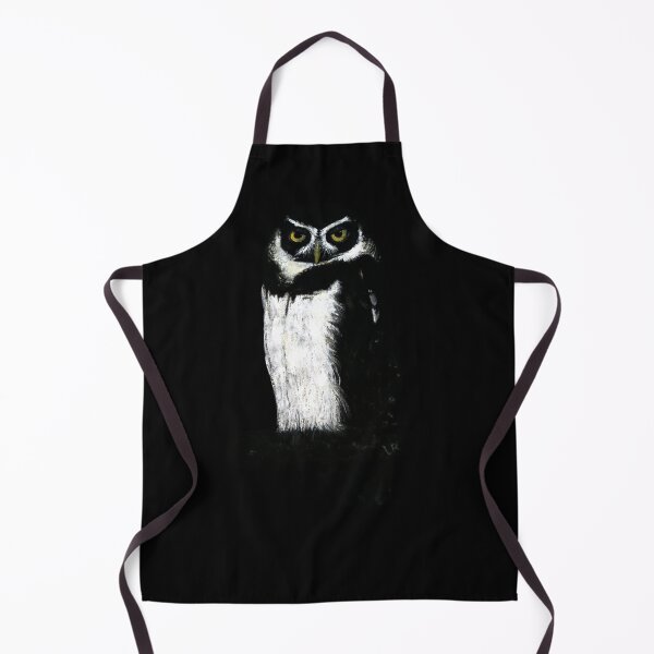 Item preview, Beautiful painted Spectacled owl from Panama designed and sold by LoesRoos.