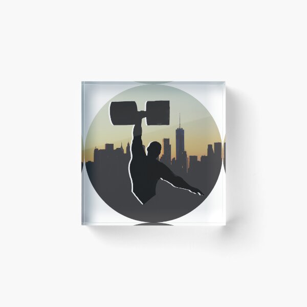 Item preview, Strongman Circus DB on New York Skyline designed and sold by TravisATR.