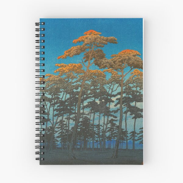 Item preview, Kawase Hasui Hikawa Park Omiya by Kawase Hasui Vintage Japanese Woodblock Print designed and sold by Ejaaz.