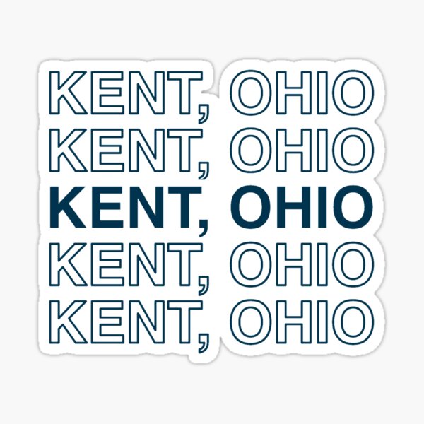 Item preview, Kent, Ohio  designed and sold by JulieMichelleB.