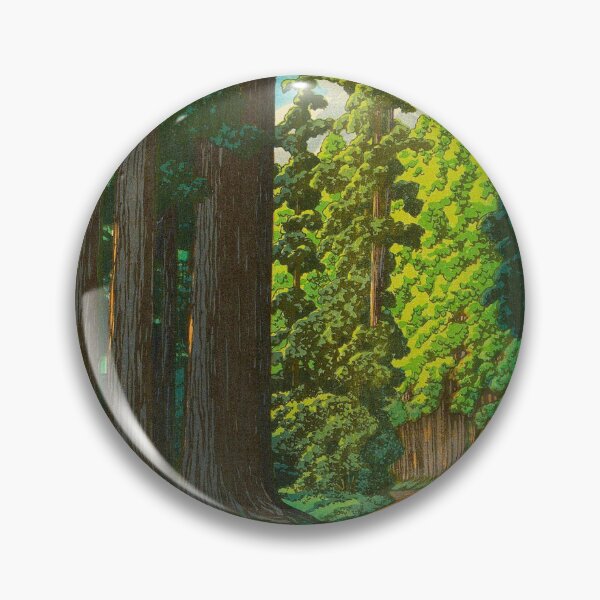 Item preview, Kawase Hasui Road to Nikko by Kawase Hasui Vintage Japanese Woodblock Print designed and sold by Ejaaz.