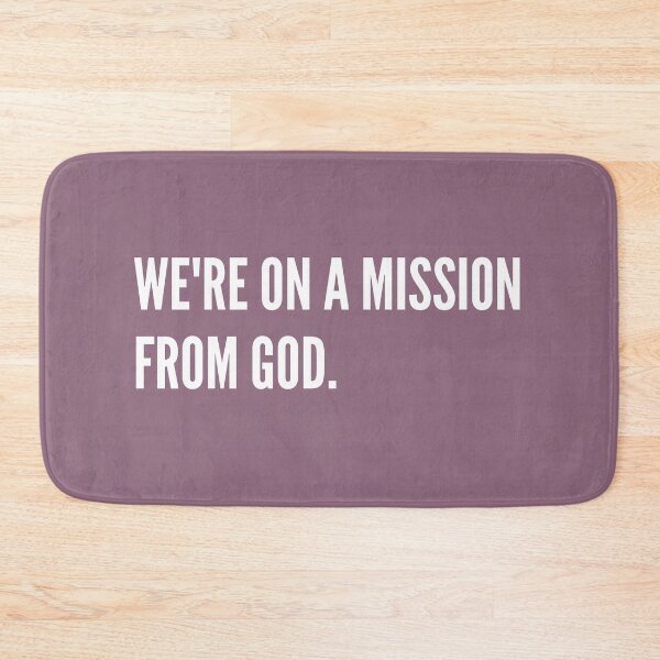 Item preview, We're On A Mission From God designed and sold by Lime-Spring.