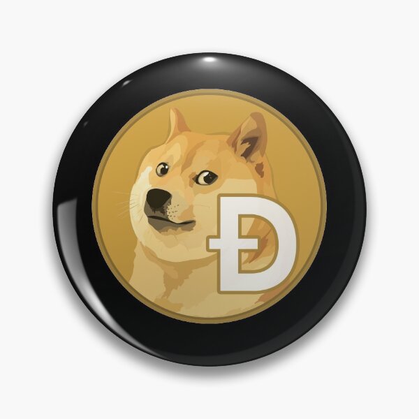 Item preview, Dogecoin Classic Dog Logo designed and sold by Trader-Style.