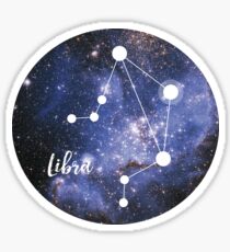 Libra Zodiac Sign, September 23 - October 22 Sticker