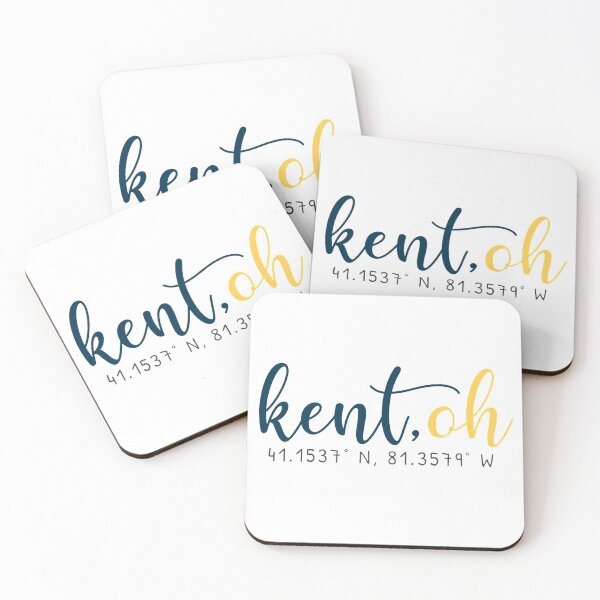 Item preview, Kent, Ohio Coordinates designed and sold by JulieMichelleB.