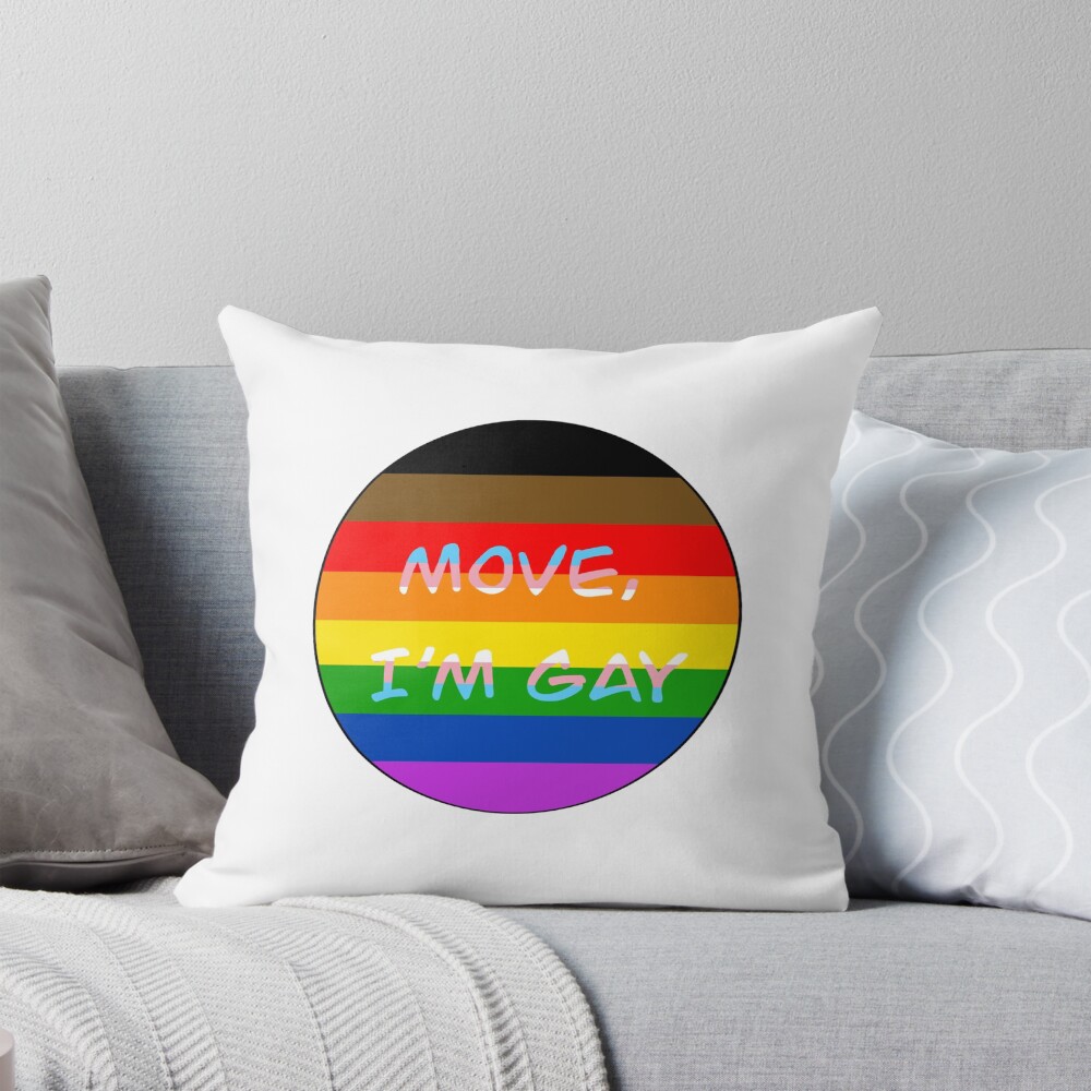 Item preview, Throw Pillow designed and sold by Nonbinaryfrog.