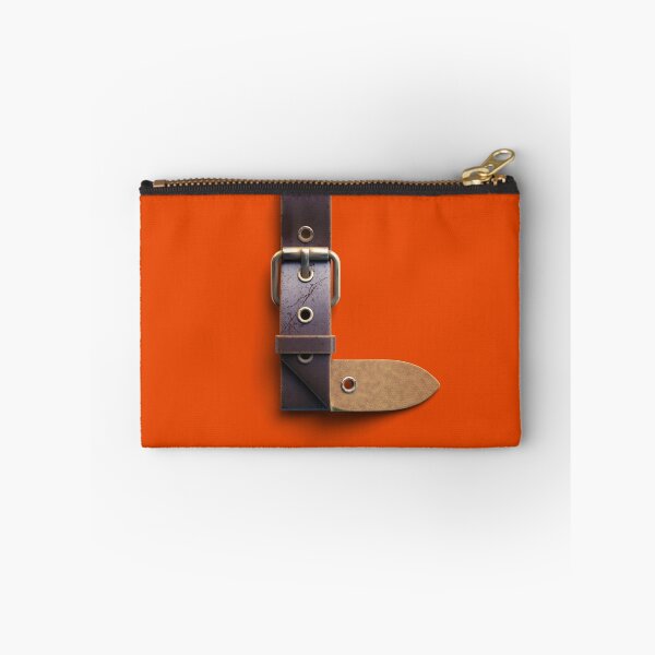 Item preview, Initial "L" Alphabet Leather Belt Orange Design designed and sold by Freestylist.