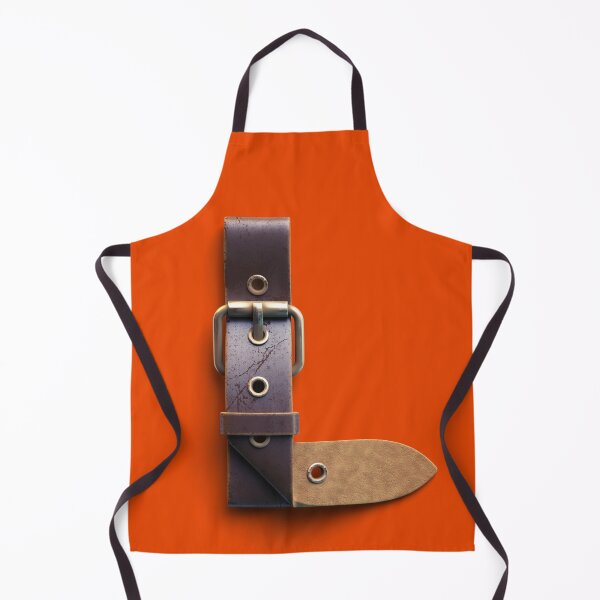 Item preview, Initial "L" Alphabet Leather Belt Orange Design designed and sold by Freestylist.