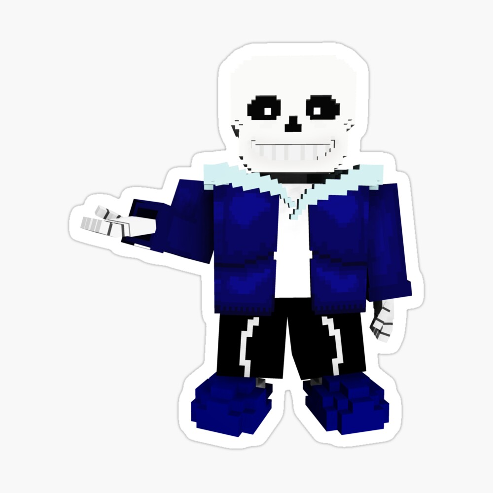 Sans - Undertale - Minecraft iPad Case & Skin for Sale by kijkopdeklok