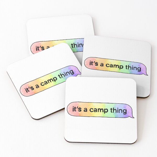 Item preview, "It's A Camp Thing" Text Message designed and sold by Ashleigh Does Art Stuff.