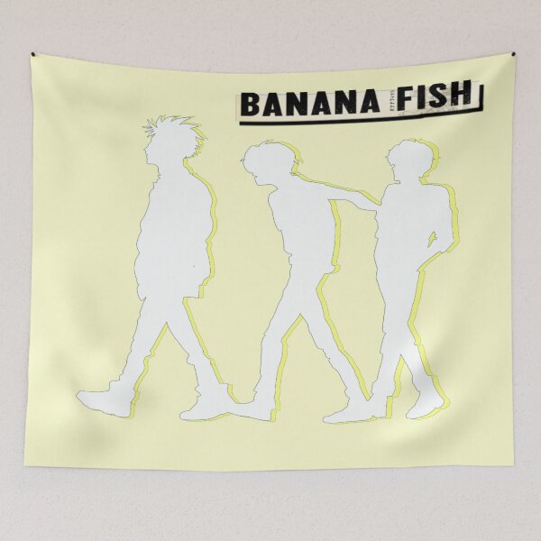 Item preview, Banana Fish Silhouettes designed and sold by TheGoldenShop.