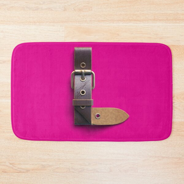 Item preview, Initial "L" Alphabet Leather Belt Pink Design designed and sold by Freestylist.